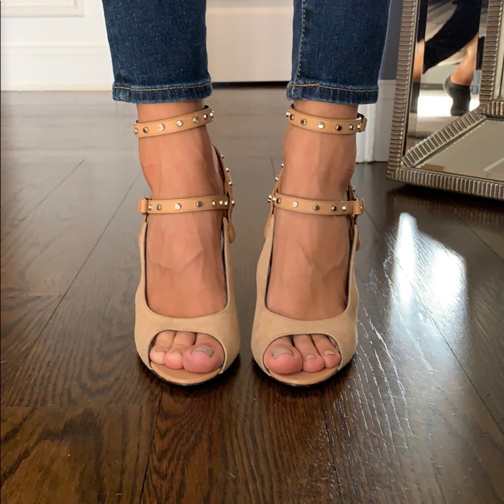 Balenciaga Sandal Biege Suede